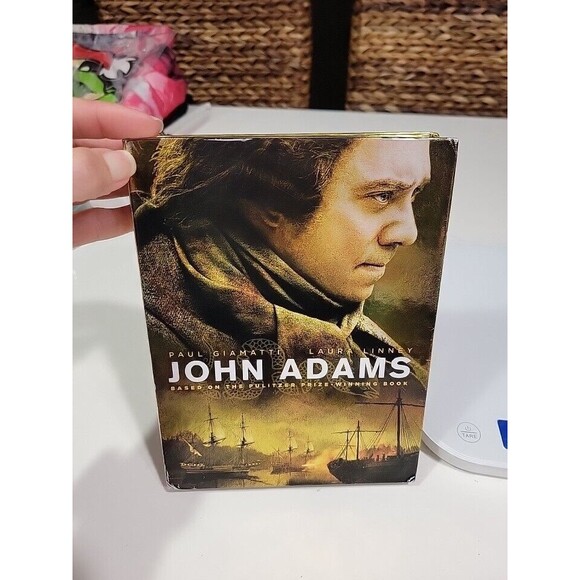 John Adams (DVD, 2008, 3-Disc Set, HBO 7-Part ) - Picture 1 of 10
